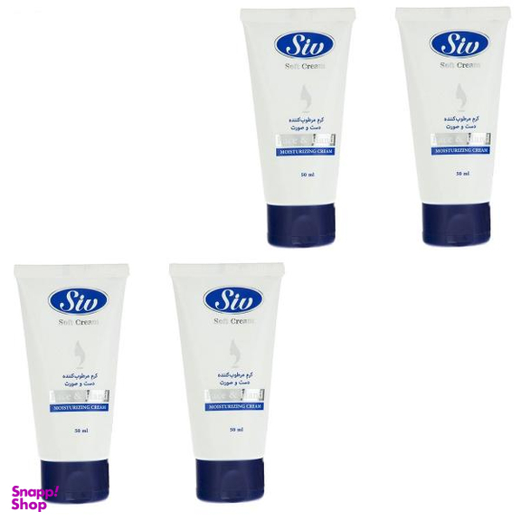 کرم مرطوب کننده سیو مدل Vitamin E حجم 50 میلی لیتر بسته 4 عددی