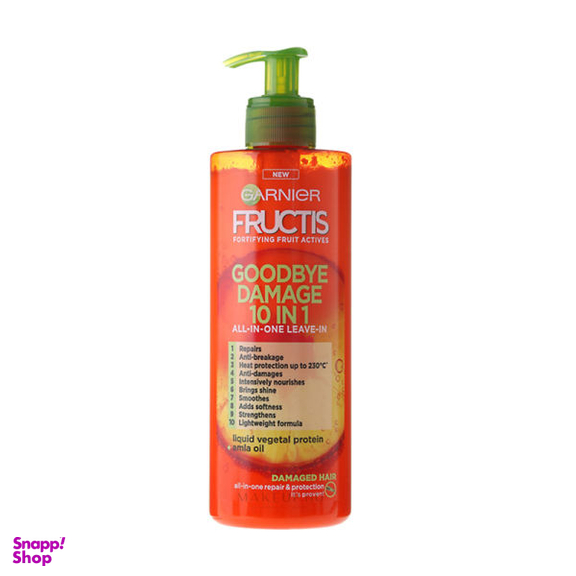 کرم مو گارنیه مدل Goodbye Damage 10 in 1 حجم 400 میلی لیتر