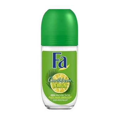 رول ضد تعریق زنانه فا (Fa) مدل Caribbean Lemon حجم 50 میلی لیتر