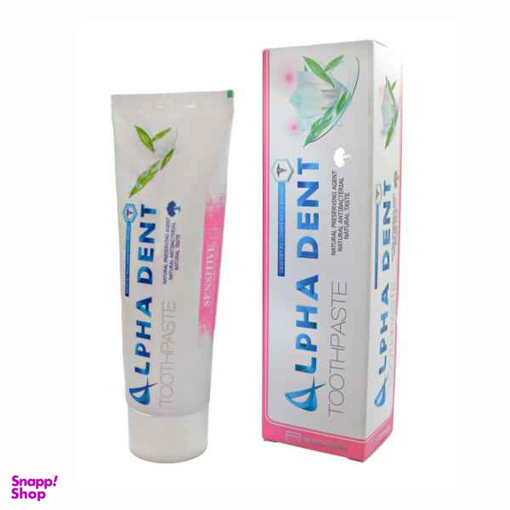 خمیردندان آلفادنت (Alpha Dent) مدل Sensitive حجم 75 میلی لیتر