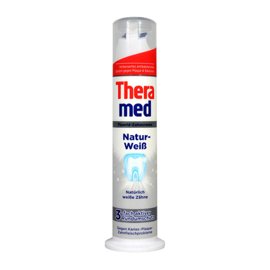 خمیردندان ترامد (Theramed) مدل Natur-Weib حجم 100 میلی لیتر