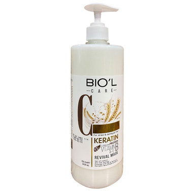 ماسک مو بیول (Biol) مدل گندم حجم 700 میلی لیتر