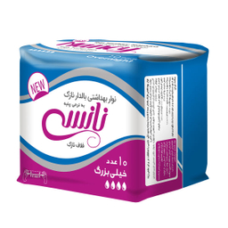 نوار بهداشتی نانسی مدل Thin Fluff Overnight بسته 10 عددی