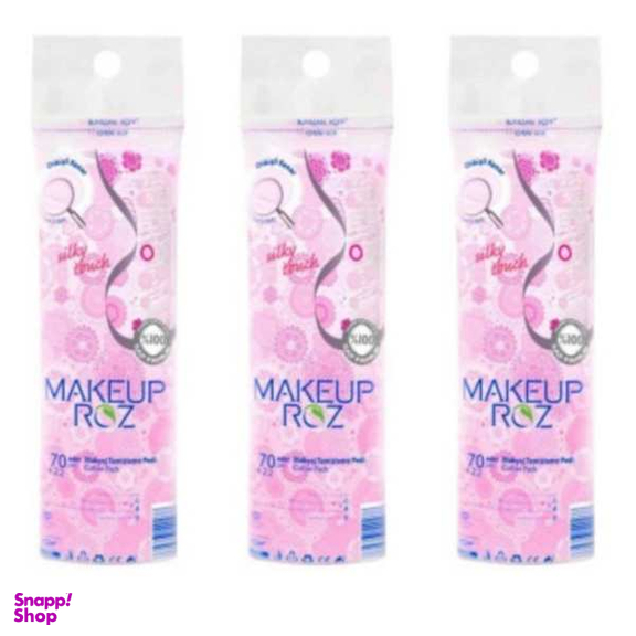 پد پاک کننده آرایش صورت میکاپ رز (Makeup Rose) مدل F9 مجموعه 3 عددی