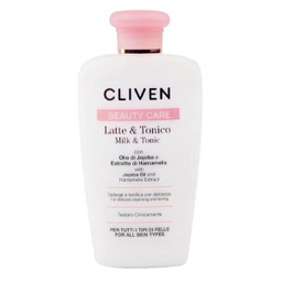 شیر پاک کن و تونیک پاک کننده آرایش کلیون (Cliven) مدل روغن جوجوبا حجم 200 میلی لیتر