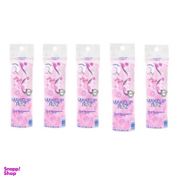 پد پاک کننده آرایش صورت میکاپ رز (Makeup Rose) مدل L8 مجموعه 5 عددی