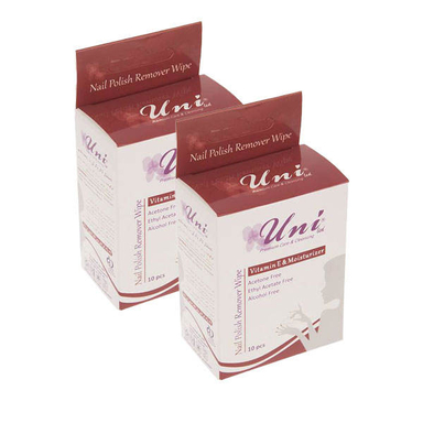 پد لاک پاک کن یونی لد (Uni Led) مدل Vitamin E And Moisturizer مجموعه 2 عددی