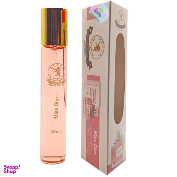 عطر جیبی زنانه ممباسا (Mumbasa) مدل میس دیور حجم 35 میلی لیتر