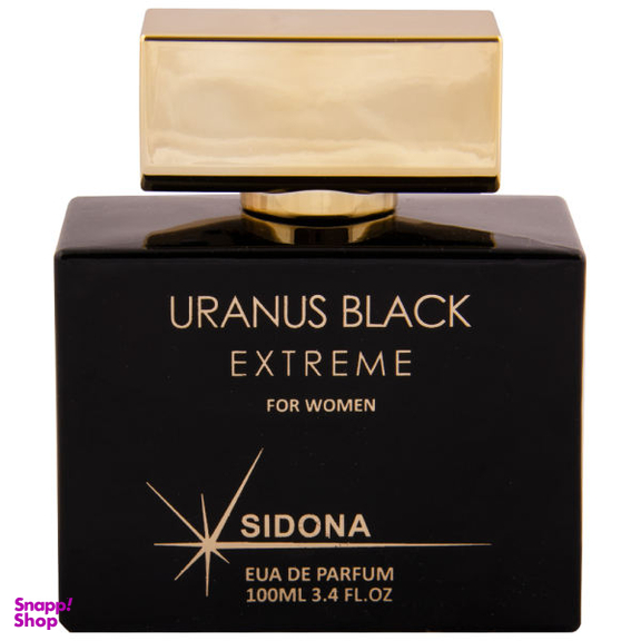 ادوپرفیوم زنانه سیدونا (Sidona) مدل Uranus Black Extreme حجم 100 میلی‌ لیتر