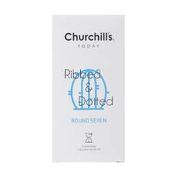 کاندوم چرچیلز (Churchill's) مدل Ribbed And Dotted بسته 12 عددی