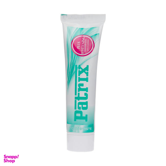 خمیر دندان پاتریکس (Patrix) مدل Plus Whitening حجم 120 گرم
