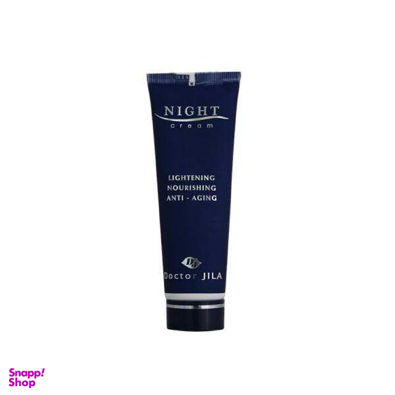 کرم ضد چروک شب دکتر ژیلا سری Anti Aging مدل Lightening And Nourishing حجم 50 میلی گرم