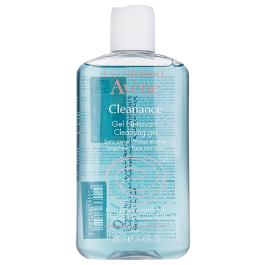ژل شستشو اون (Avene) مدل Cleanance حجم 200 میلی لیتر