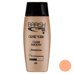 کرم پودر باریش (Barish) مدل Clear smooth شماره 202 حجم 35 میلی لیتر