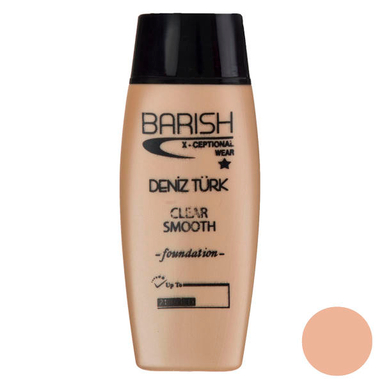 کرم پودر باریش (Barish) مدل Clear smooth شماره 207 حجم 35 میلی لیتر
