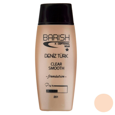 کرم پودر باریش (Barish) مدل Clear smooth شماره 201 حجم 35 میلی لیتر