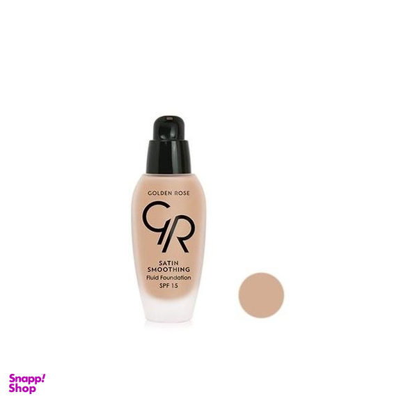 کرم پودر گلدن رز (Golden Rose) مدل satin شماره 36 حجم 34 میلی لیتر