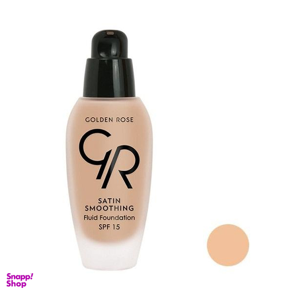 کرم پودر گلدن رز (Golden Rose) مدل satin شماره 26 حجم 34 میلی لیتر