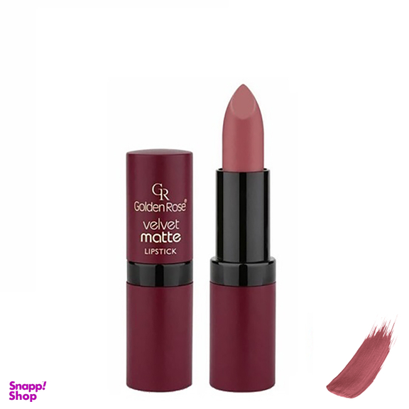 رژلب گلدن رز (Golden Rose) مدل Velvet شماره 16