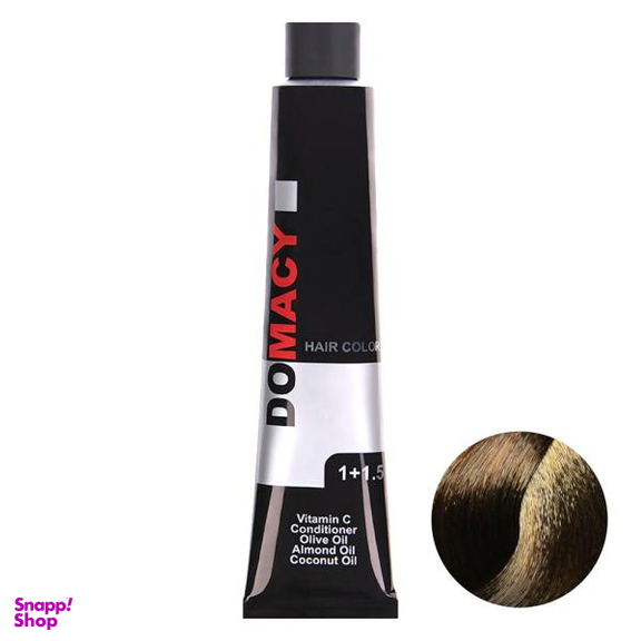 رنگ مو دوماسی (Domacy) سری طلایی شماره 5.3 حجم 120 میلی‌لیتر رنگ قهوه ای طلایی روشن