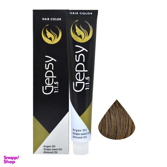 رنگ مو جیپسی (Gepsy) شماره 6.71 حجم 100 میلی‌لیتر رنگ دارچینی