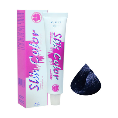 واریاسیون سلیک کالر (Slik Color) شماره 001 حجم 15 میلی‌لیتر رنگ آبی