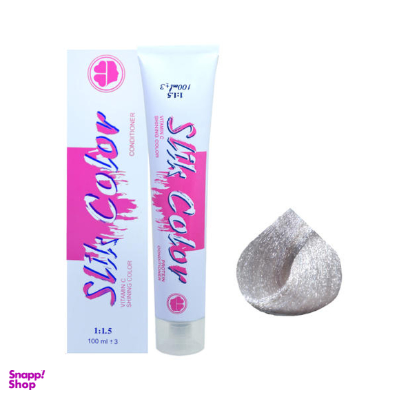 رنگ مو سلیک کالر (Slik Color) شماره 90.02 حجم 100 میلیلیتر رنگ مرواریدی