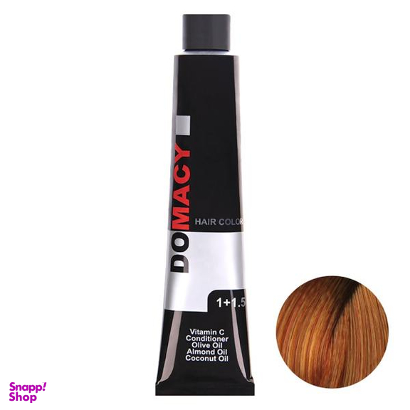 رنگ مو دوماسی (Domacy) سری پاییزی شماره 7.40 حجم 120 میلیلیتر رنگ مسی