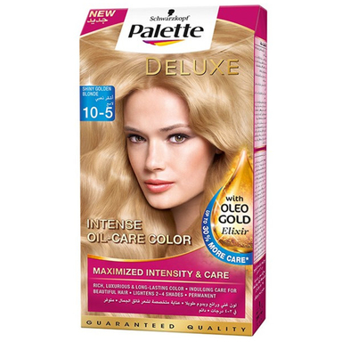 کیت رنگ مو پلت (Palette) سری Deluxe مدل shiny Golden Shade شماره 5-10