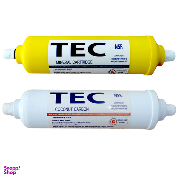 فیلتر دستگاه تصفیه کننده آب تک (Tec) مدل PM مجموعه 2 عددی