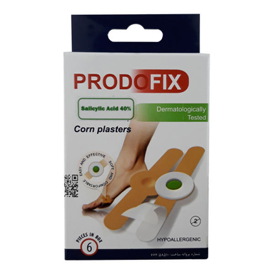 چسب برطرف کننده میخچه و زگیل پرودوفیکس (Prodofix) مدل B2 بسته 6 عددی