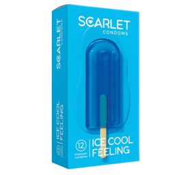 کاندوم اسکارلت مدل ICE COOL FEELING بسته 12 عددی