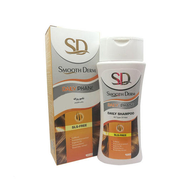 شامپو مو اسموت درم (Smooth Derm) مدل Daily Phane حجم 210 میلی لیتر