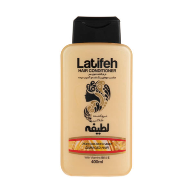 نرم کننده مو لطیفه (Latifeh) مدل Gold حجم 400 میلی لیتر