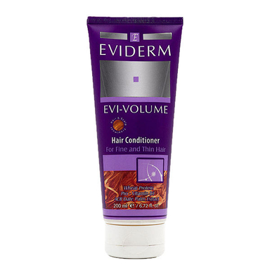 نرم کننده مو اویدرم (Eviderm) مدل Evi-Volume حجم 200 میلی لیتر