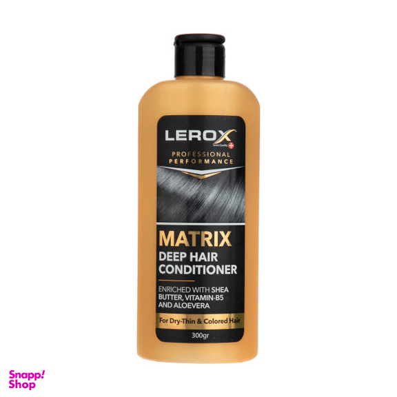 نرم کننده مو لروکس (Lerox) مدل Matrix حجم 300 میلی لیتر