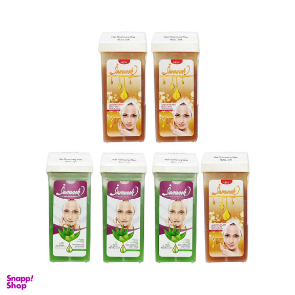 موم موبر ژامینه مدل ah06 وزن 150 گرم مجموعه 6 عددی