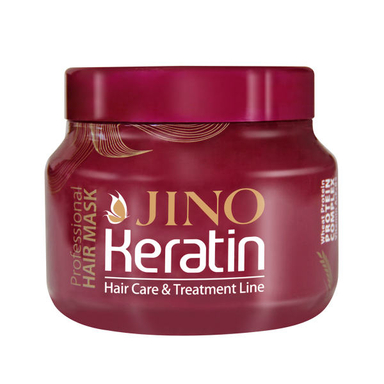ماسک مو ژینو (Jino) مدل کراتین حجم 500 میلی لیتر