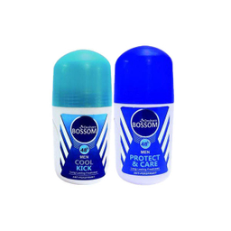 رول ضد تعریق مردانه انشور بوسوم (Onshore Bossom) مدل Cool kick و Protect & care حجم 75 میلی لیتر