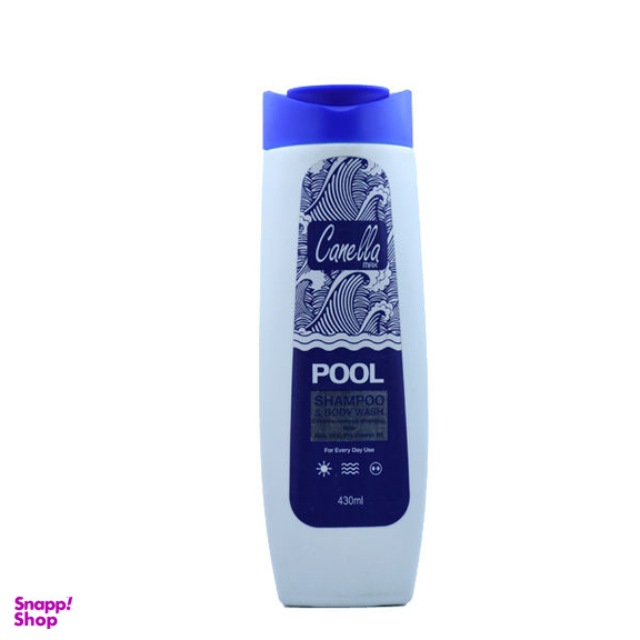 شامپو بدن کنلامکس (Canellamax) مدل Pool حجم 430 میلی لیتر