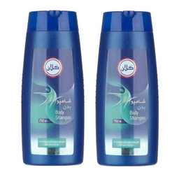شامپو بدن گلان (Glan) مدل Hrz حجم 750 میلی لیتر مجموعه 2 عددی