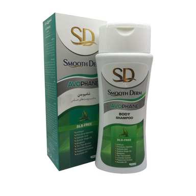 شامپو بدن اسموت درم (Smooth Derm) مدل Avo Phane حجم 210 میلی لیتر