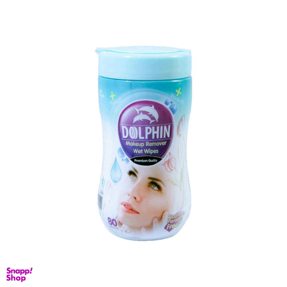 دستمال مرطوب دلفین (Dolphin) مدل 7019 مجموعه 2 عددی