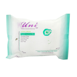 دستمال مرطوب یونی لد (Uni Led) مدل 111 بسته 20 عددی