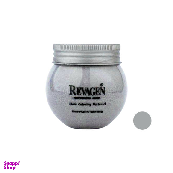 چسب مو ریواژن (Revagen) مدل extra color حجم 150 میلی‌ لیتر رنگ نقره ای