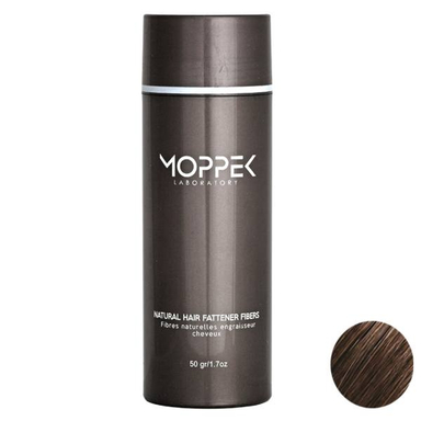 پودر پر پشت کننده مو موپک (Moppek) مدل Medium Brown مقدار 50گرم