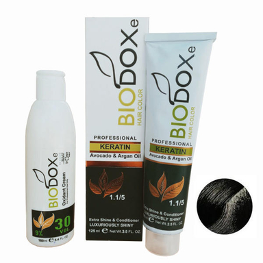 کیت رنگ مو بیوداکس (Bio Dox) شماره C3 حجم 125 میلی‌لیتر قهوه ای دودی متوسط