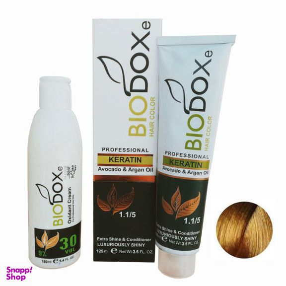کیت رنگ مو بیوداکس (Bio Dox) شماره T10 حجم 125 میلی‌لیتر رنگ پیازی