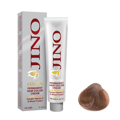 رنگ مو ژینو (Jino) سری Beige شماره 8.32 حجم 100 میلی‌لیتر رنگ بلوند بژ روشن