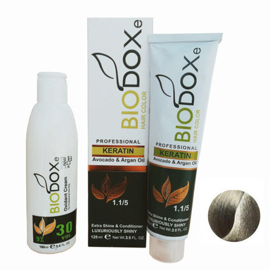 کیت رنگ مو بیوداکس (Bio Dox) شماره C7 حجم 125 میلی‌لیتر بلوند دودی روشن